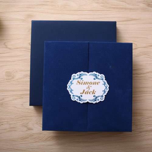 Hardcover Box Transparent Acrylic Invitation Card Slap-up Wedding Invitation Card